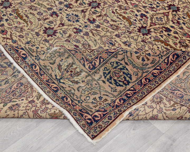 Rust Turkish Oushak Rug 8' x 11' 7" Hand-Knotted | No. VR13640