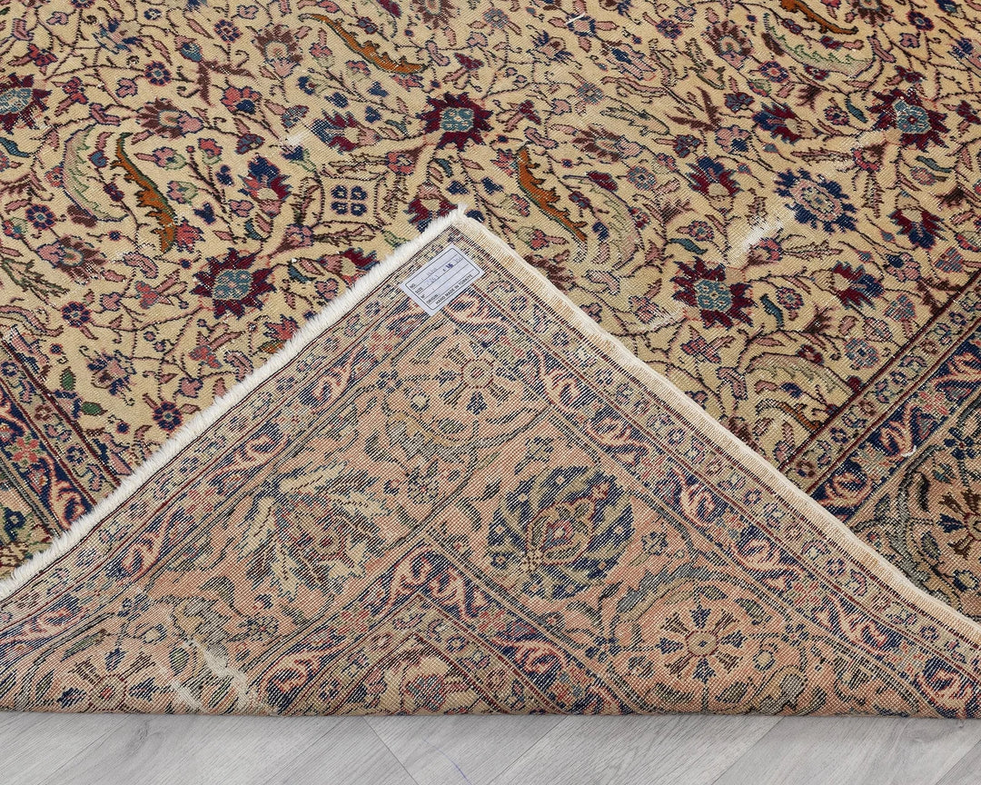 Rust Turkish Oushak Rug 8' x 11' 7" Hand-Knotted | No. VR13640