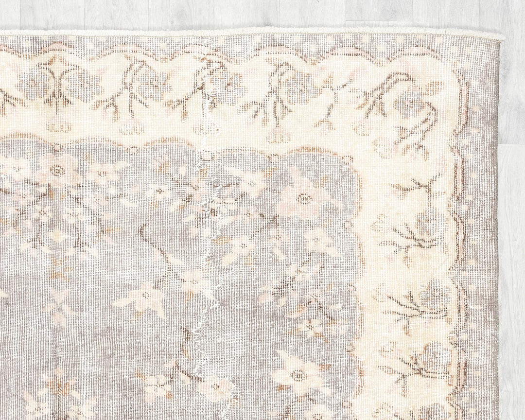 Muted Oushak Rug 6' x 8' | No. VR13649