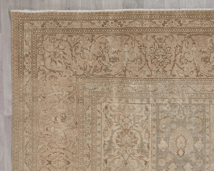 Multicolor Turkish Oushak Rug 12' 6" x 8' 8" Hand-Knotted | No. VR14018