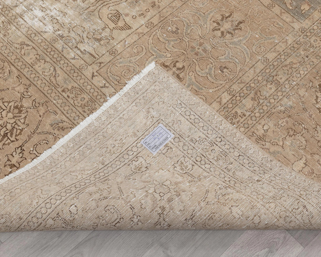 Multicolor Turkish Oushak Rug 12' 6" x 8' 8" Hand-Knotted | No. VR14018