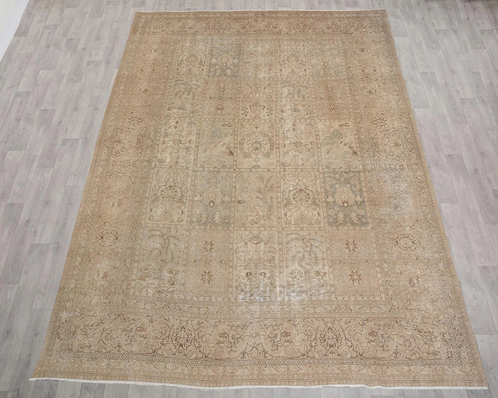 Multicolor Turkish Oushak Rug 12' 6" x 8' 8" Hand-Knotted | No. VR14018
