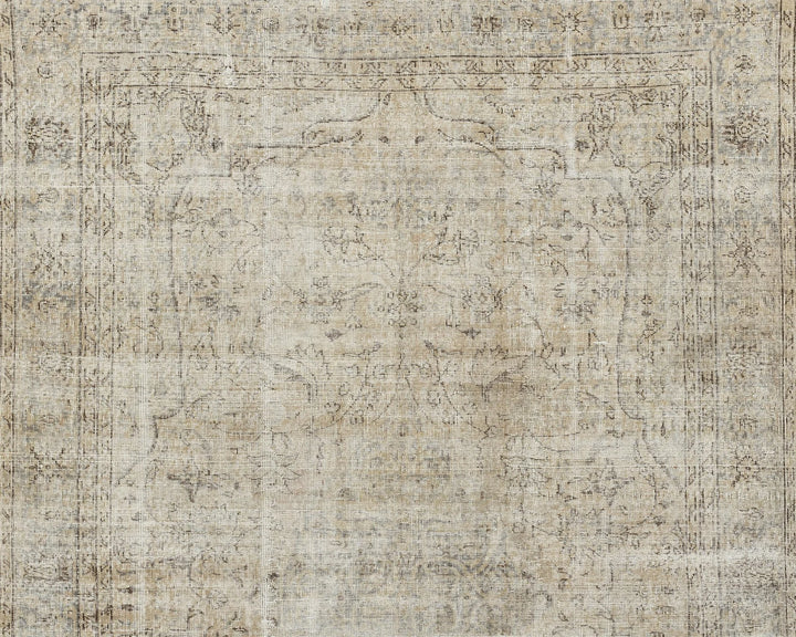 Multicolor Turkish Oushak Rug 6' 5" x 9' 11" Hand-Knotted | No. VR14217