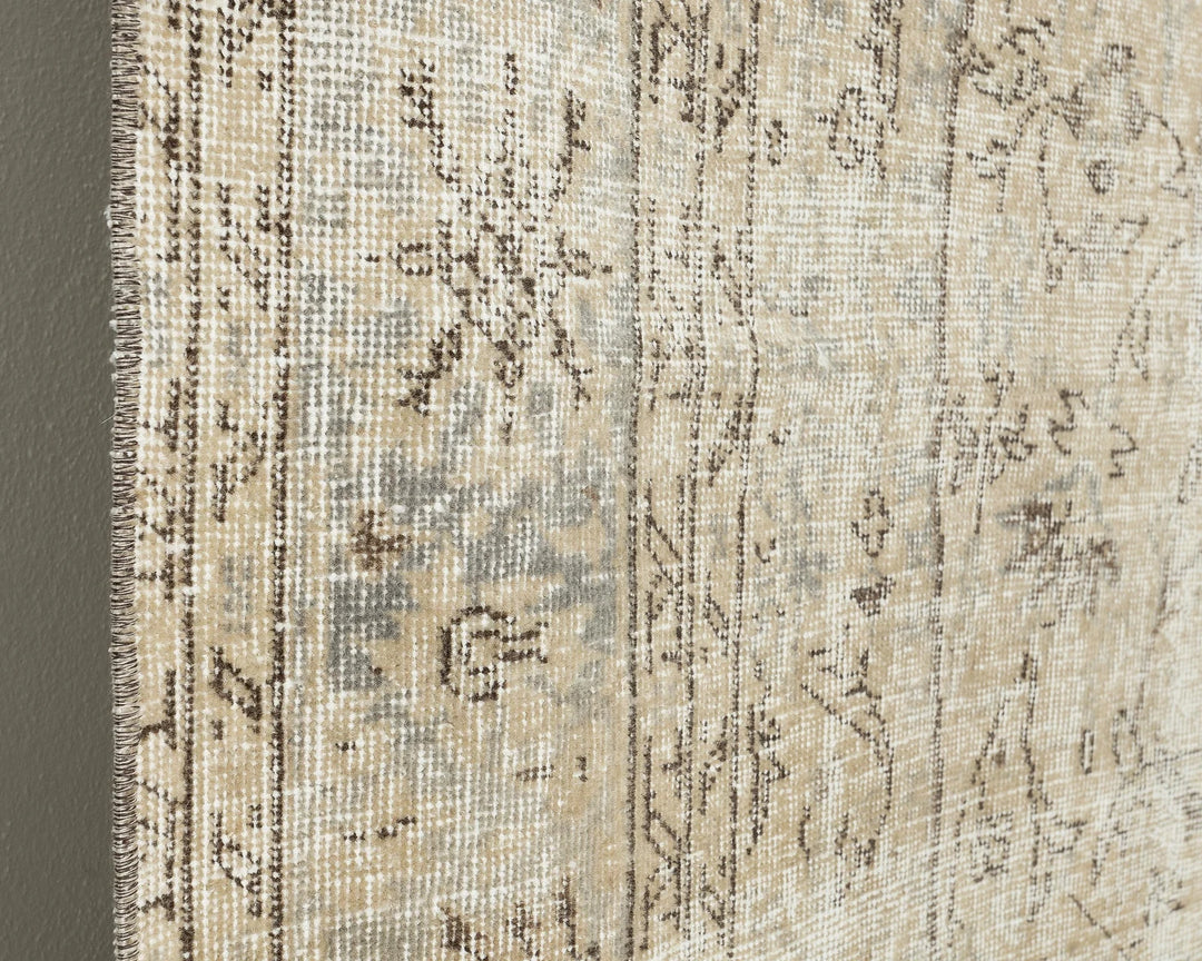 Multicolor Turkish Oushak Rug 6' 5" x 9' 11" Hand-Knotted | No. VR14217