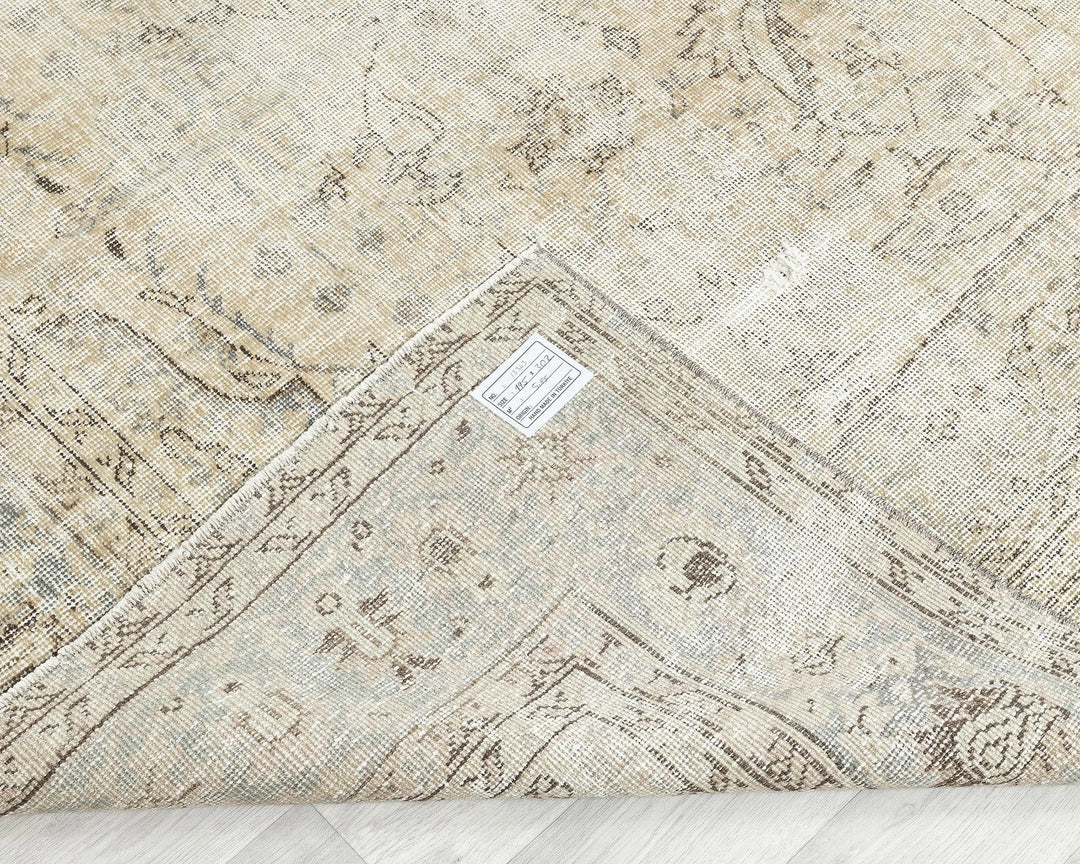 Multicolor Turkish Oushak Rug 6' 5" x 9' 11" Hand-Knotted | No. VR14217