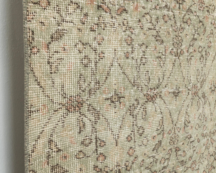 Multicolor Turkish Oushak Rug 6'11" x 4' Hand-Knotted | No. VR14295