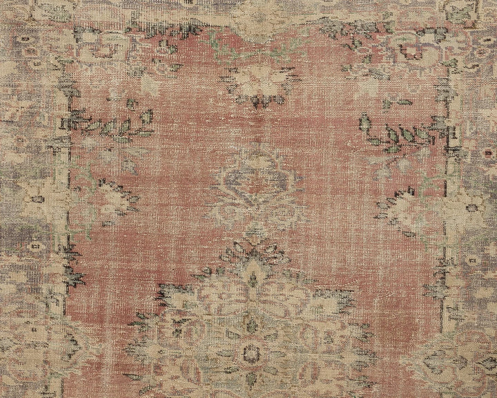 Multicolor Turkish Oushak Rug 5'10" x 8'6" Hand-Knotted | No. VR14511