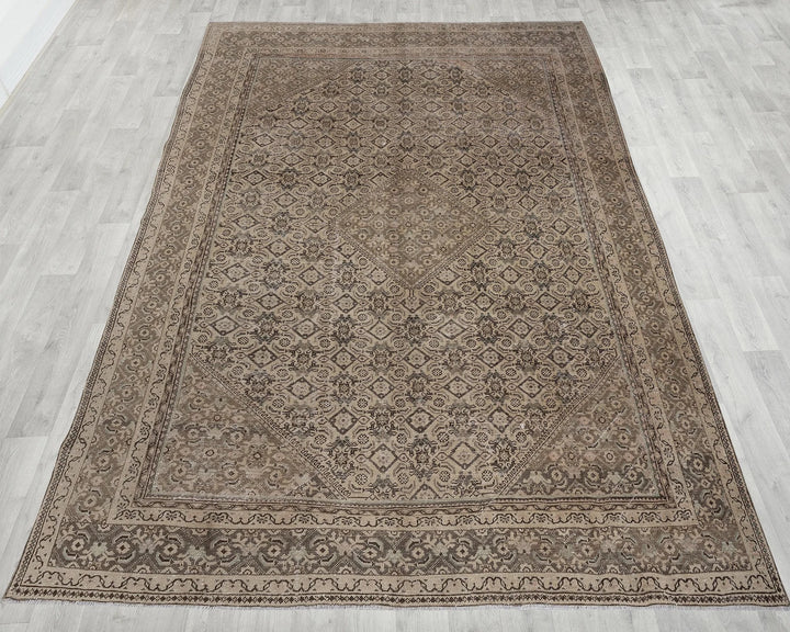 Multicolor Turkish Oushak Rug 9' 1" x 12' 7" Hand-Knotted | No. VR14624