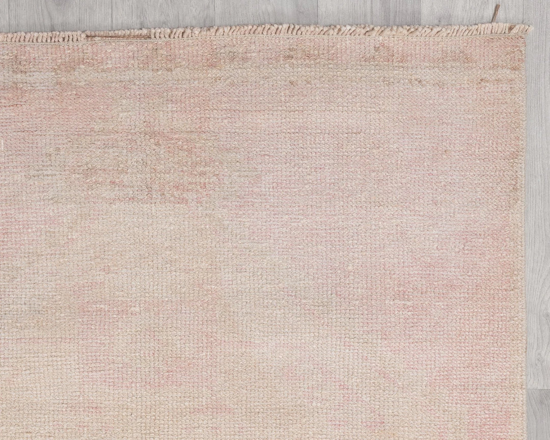 Multicolor Turkish Oushak Rug 3' 2" x 11' 7" Hand-Knotted | No. VR14675