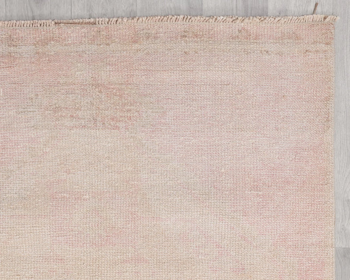 Multicolor Turkish Oushak Rug 3' 2" x 11' 7" Hand-Knotted | No. VR14675