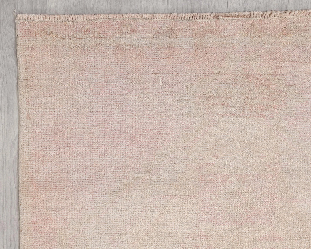 Multicolor Turkish Oushak Rug 3' 2" x 11' 7" Hand-Knotted | No. VR14675