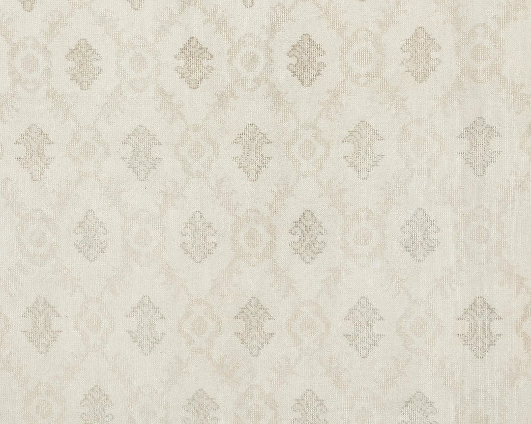 Multicolor Turkish Oushak Rug 3' 8" x 9' Hand-Knotted | No. VR14799