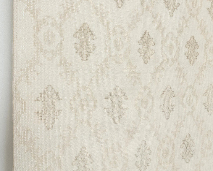 Multicolor Turkish Oushak Rug 3' 8" x 9' Hand-Knotted | No. VR14799