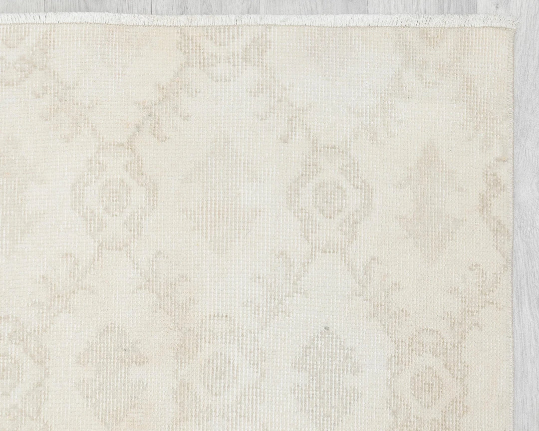 Multicolor Turkish Oushak Rug 3' 8" x 9' Hand-Knotted | No. VR14799