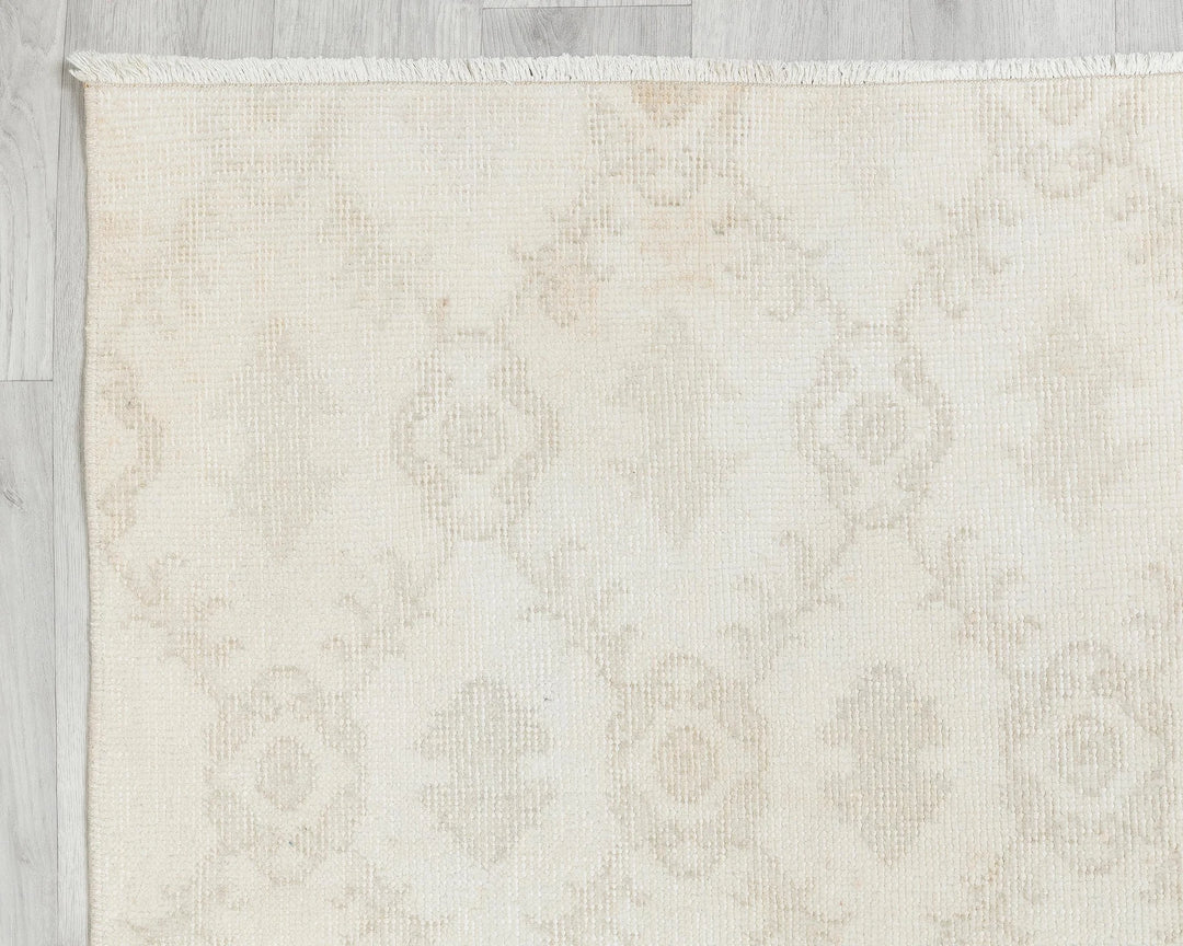 Multicolor Turkish Oushak Rug 3' 8" x 9' Hand-Knotted | No. VR14799