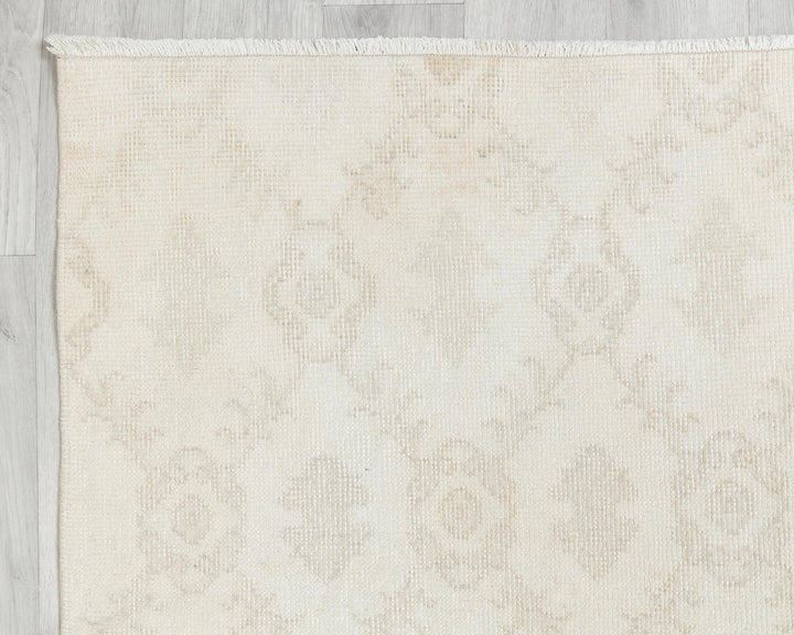 Multicolor Turkish Oushak Rug 3' 8" x 9' Hand-Knotted | No. VR14799