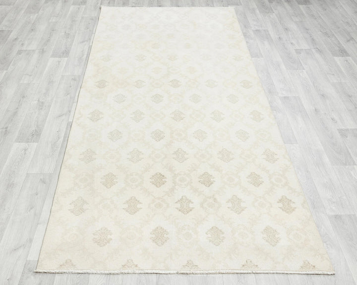 Multicolor Turkish Oushak Rug 3' 8" x 9' Hand-Knotted | No. VR14799
