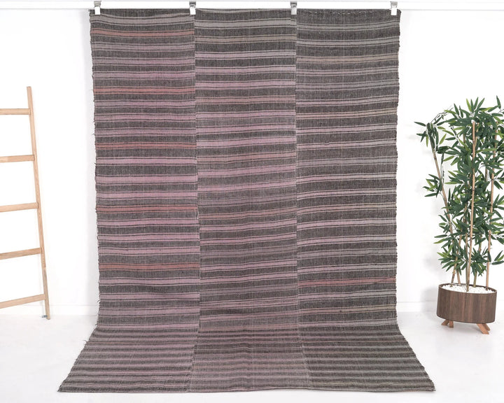 Multicolor Turkish Kilim Rug 6'1" x 9'6" Flat-Weave | No. VR15103
