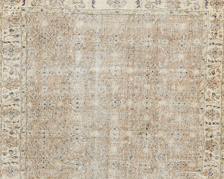 Multicolor Turkish Vintage Rug 4' 8" x 7' 1" Hand-Knotted | No. VR15168