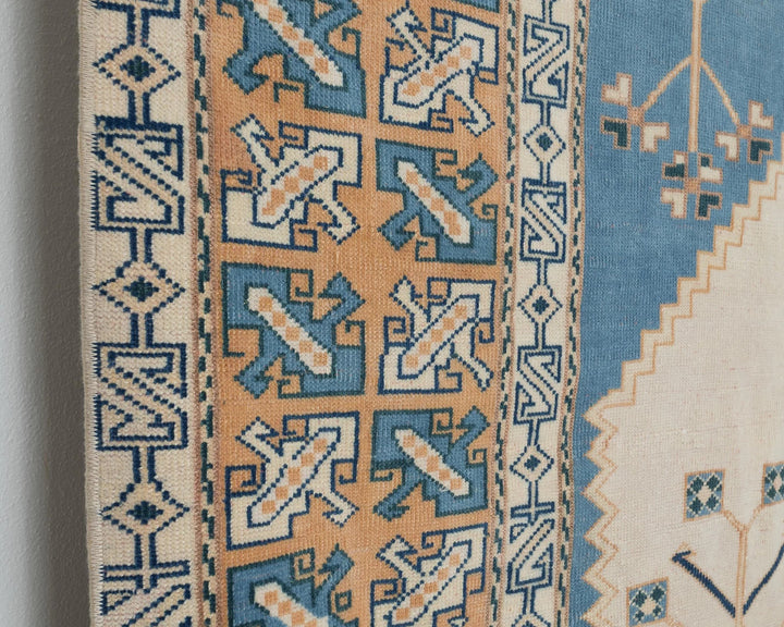 Multicolor Turkish Oushak Rug 6'2" x 8'2" Hand-Knotted | No. VR15347