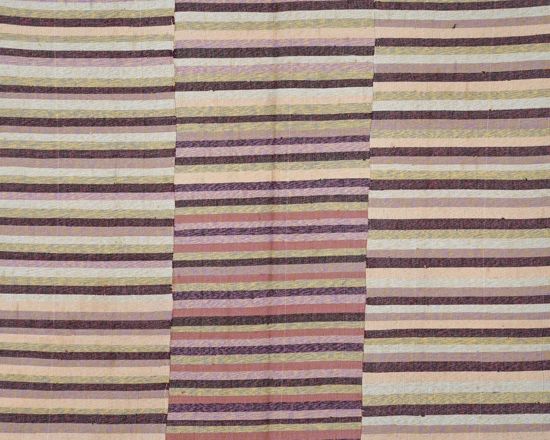 Multicolor Turkish Kilim Rug 9' 2" x 6' 7" Flat-Weave | No. VR15559