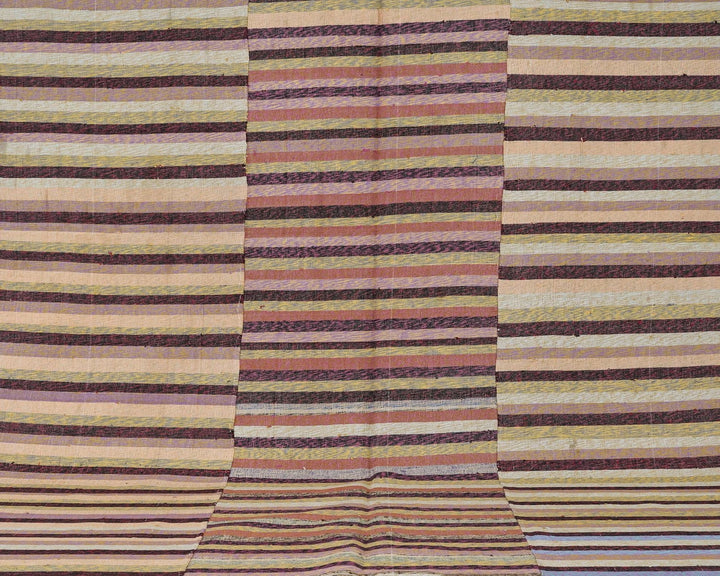 Multicolor Turkish Kilim Rug 9' 2" x 6' 7" Flat-Weave | No. VR15559