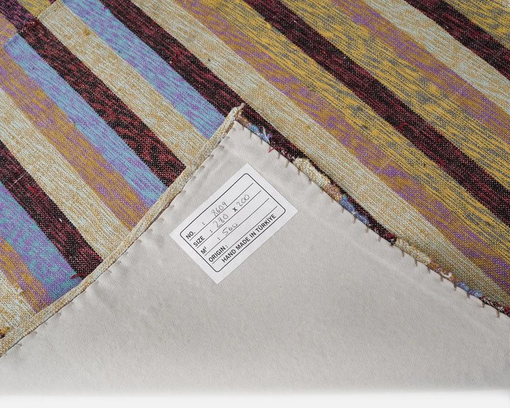 Multicolor Turkish Kilim Rug 9' 2" x 6' 7" Flat-Weave | No. VR15559