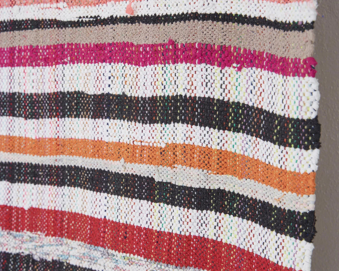 Multicolor Turkish Kilim Rug 7' 5" x 10' 4" Flat-Weave | No. VR15572