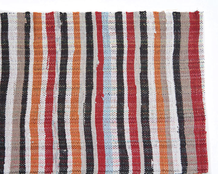 Multicolor Turkish Kilim Rug 7' 5" x 10' 4" Flat-Weave | No. VR15572