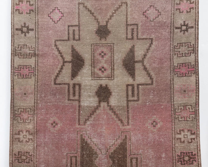 Multicolor Turkish Oushak Rug 3' 11" x 11' 10" Hand-Knotted | No. VR15644