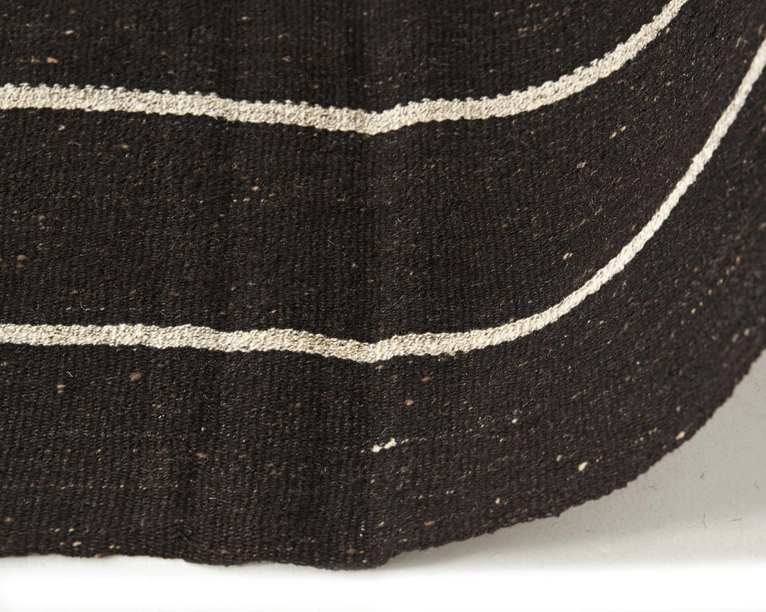 Brown Turkish Kilim Rug 2'2" x 13'5" Flat-Weave | No. VR15684