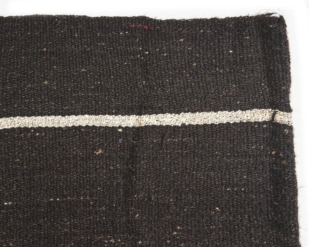 Brown Turkish Kilim Rug 2'2" x 13'5" Flat-Weave | No. VR15684