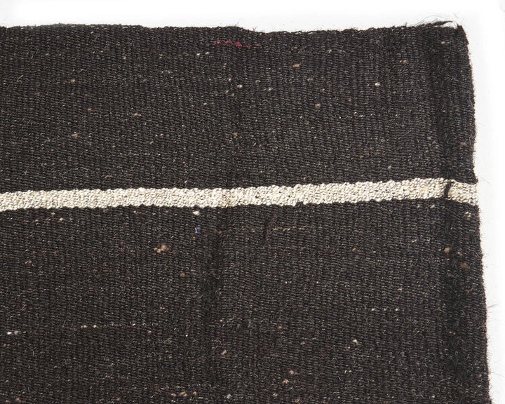 Brown Turkish Kilim Rug 2'2" x 13'5" Flat-Weave | No. VR15684