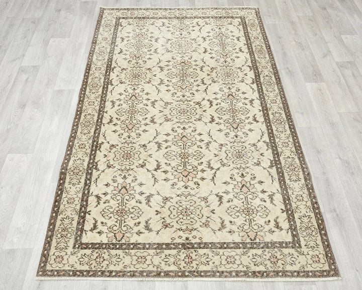 Rust Oushak Rug 3' 7" x 6' 7" | No. VR15755