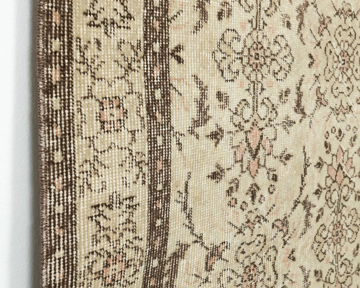 Rust Oushak Rug 3' 7" x 6' 7" | No. VR15755