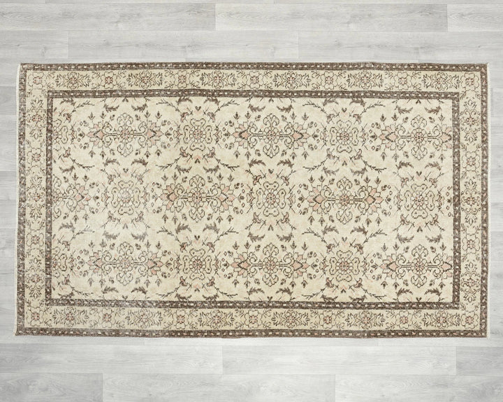 Rust Oushak Rug 3' 7" x 6' 7" | No. VR15755