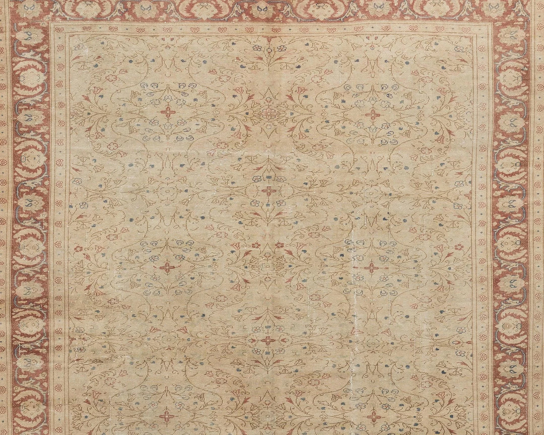 Multicolor Turkish Oushak Rug 6' x 10' Hand-Knotted view