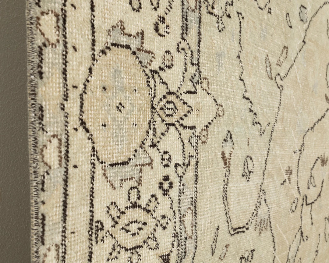 Multicolor Turkish Oushak Rug 6'2" x 10'1" Hand-Knotted | No. VR15892