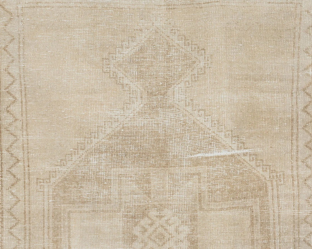 Multicolor Turkish Oushak Rug 3' 5" x 12' 1" Hand-Knotted | No. VR15973