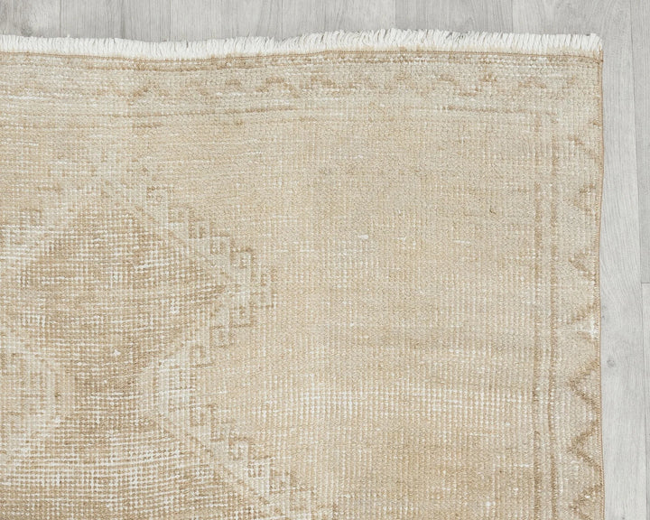 Multicolor Turkish Oushak Rug 3' 5" x 12' 1" Hand-Knotted | No. VR15973