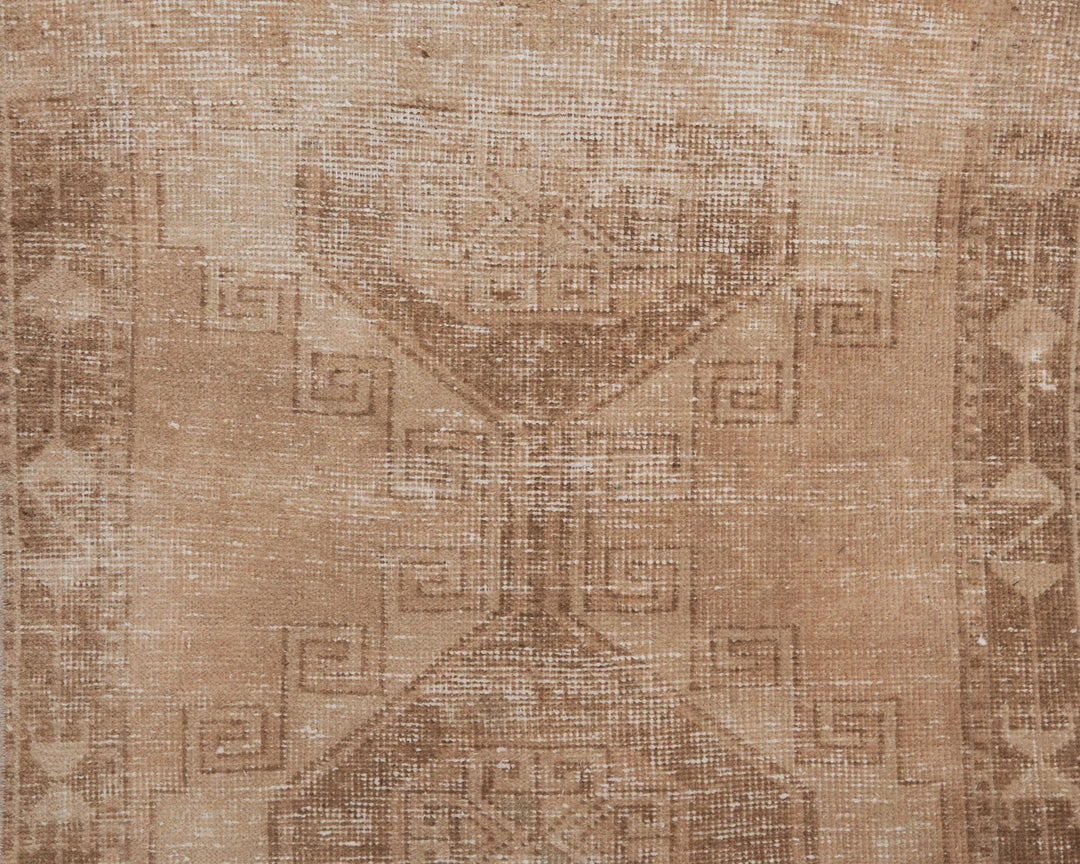 Multicolor Turkish Oushak Rug 3'7" x 11'4" Hand-Knotted | No. VR15981