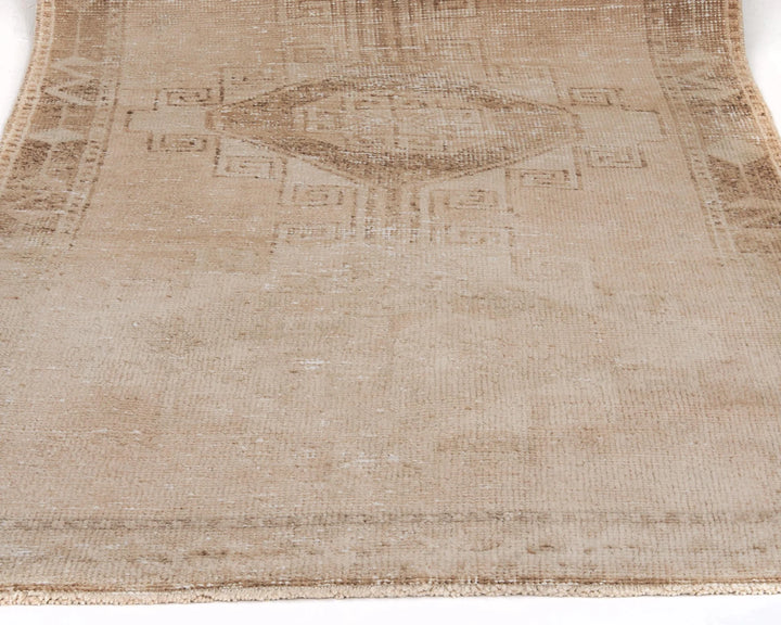 Multicolor Turkish Oushak Rug 3'7" x 11'4" Hand-Knotted | No. VR15981