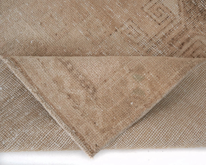 Multicolor Turkish Oushak Rug 3'7" x 11'4" Hand-Knotted | No. VR15981