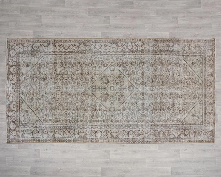 Multicolor Turkish Oushak Rug 5' 1" x 9' 11" Hand-Knotted | No. VR16021