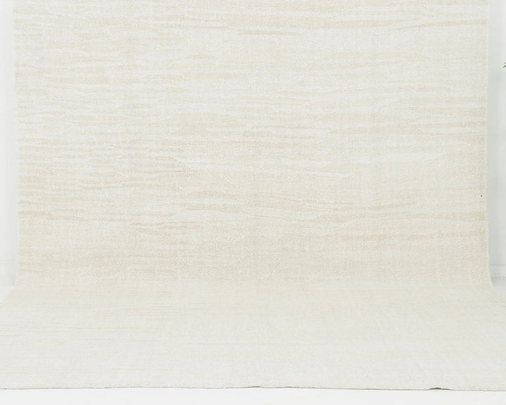 White Turkish Kilim Rug 8' 6" x 11' 2" Flat-Weave | No. VR16042