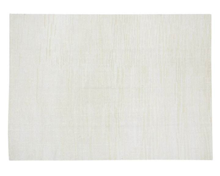 White Turkish Kilim Rug 8' 6" x 11' 2" Flat-Weave | No. VR16042