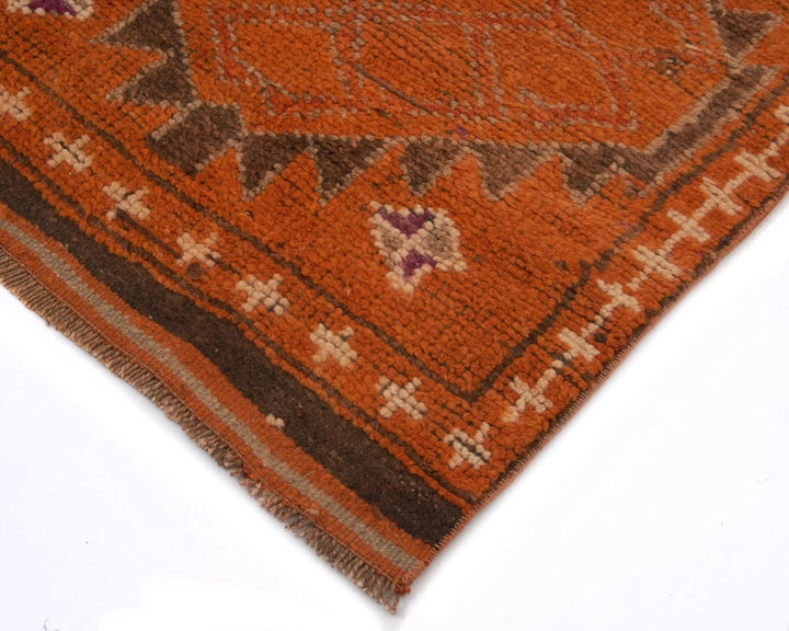 Multicolor Turkish Oushak Rug 2'7" x 13'8" Hand-Knotted | No. VR16076