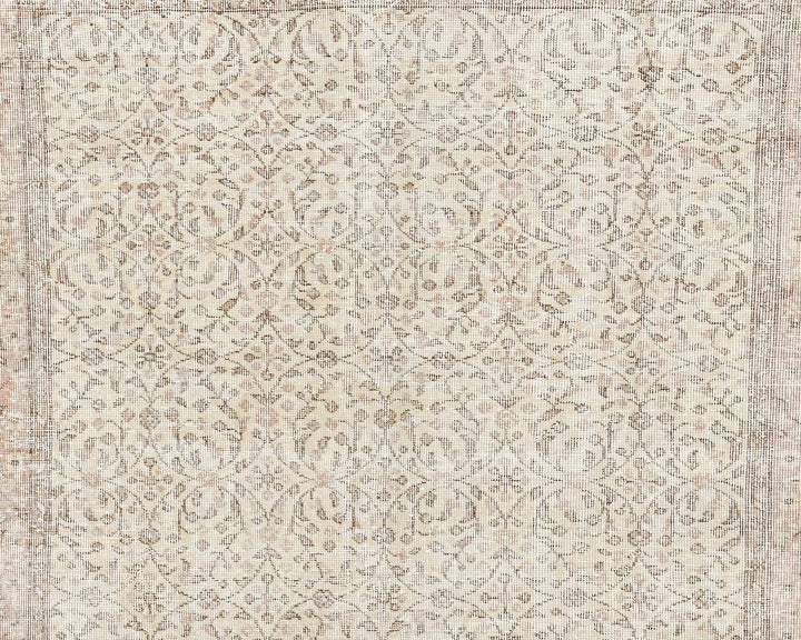 Multicolor Turkish Oushak Rug 4' 9" x 8' Hand-Knotted | No. VR16136