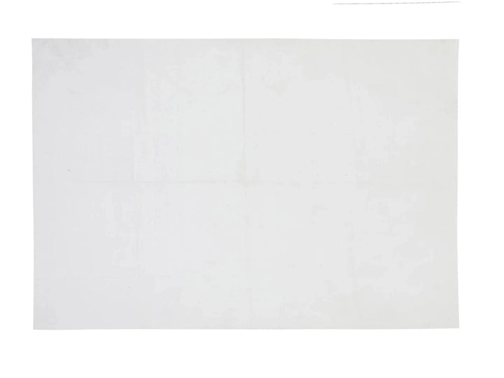 White Turkish Kilim Rug 5'10" x 8'4" Flat-Weave | No. VR16318