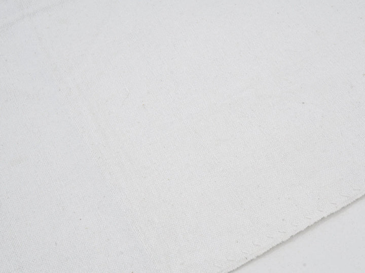 White Turkish Kilim Rug 5'10" x 8'4" Flat-Weave | No. VR16318